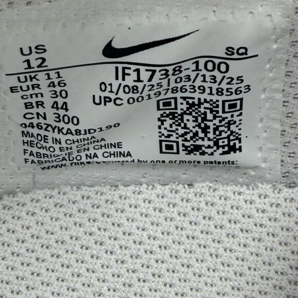 SIZE 12- NEW Nike Field General Leather White Sail Black IF1738-100 MENS main image 12